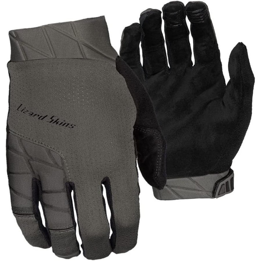 Lizard Skins Monitor Ops Unisex Long Finger Bike Cycling Gloves - Graphite - L